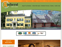 Tablet Screenshot of amherstarea.com